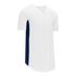 Athletic Knit Full Button Baseball Jersey with Contrast Mesh Inserts (BA1890)